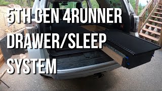 Toyota 5th Gen 4Runner Drawer and Sleeping System