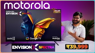 Motorola EnvasionX Spectra TV  [2024]: Unboxing, Review & First Impressions  MINI LED 4KQLED