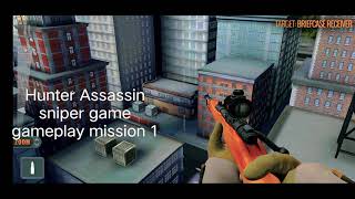 Hunter Assassin sniper game gameplay mission 1 #siddhant Jain screenshot 1