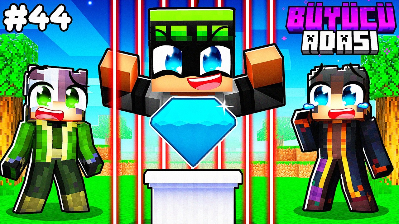 Büyücü Adasında Hain Var! HIRSIZI BULABİLECEK MİYİZ? 💎 | Minecraft Büyücü Adası #44