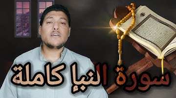 سورة النبإ كاملة تامر فاروق
