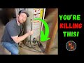 Correct way to flush water heater 2minute tutorial