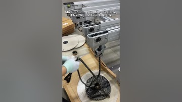 Automated Conveyors Ensuring Smooth Industrial Operations #conveyor #machine #palletconveyor #cnc