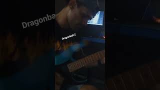 improviso em um tem do Dragonball z #guitar #guitarsolo #guitarcover #dragonball #dragonballz