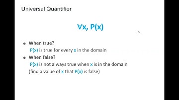 4 - Universal Quantification