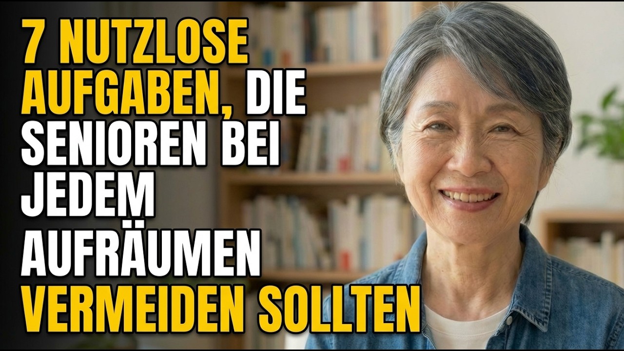 Entrümpeln Nach 60: ICH FLEHE DICH AN! Vermeide Diese 7 Nutzlosen Aufgaben