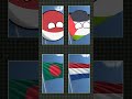 Collab Ber 4 Versi Countryball#shorts #subscribe #munculberanda #fypシ゚ #freepalestina#alhamdhulillah