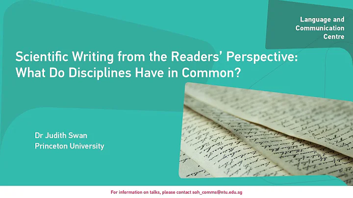 Scientific Writing from the Readers' Perspective: ...