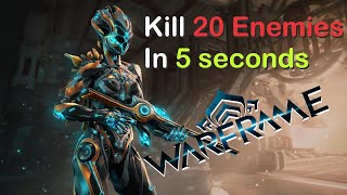 Warframe : Kill 20 enemies within 5 seconds