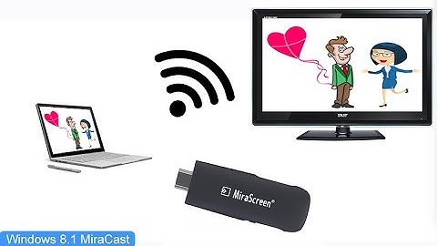 How to use MiraCast on Windows with MiraScreen 2.4G