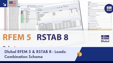 Dlubal RFEM 5 & RSTAB 8 - Loads: Combination Scheme