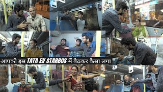 How Tata Motors Electric Buses Feels to Public |  DTC EV Bus Real Life Feedback | EV Bus Review