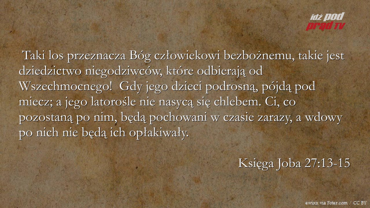 BIBLIA NA CO DZIEŃ: Księga Joba #27 episode artwork