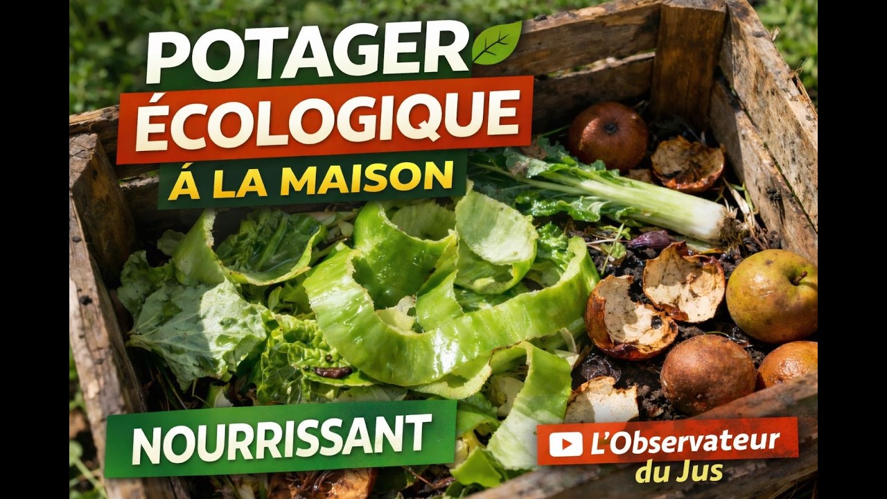 Fonctionnement d'un potager écologique | nourrissant | El observador del zumo