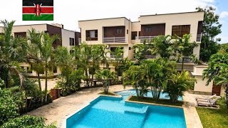 The affluent neighborhood of Nyali where the wealthy live in Mombasa City Kenya 🇰🇪