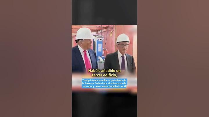 #TRUMP intenta humillar al presidente de la Reserva Federal y quien acaba humillado es él