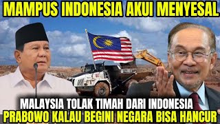 Indonesia Panik Prabowo Kata Kalau Begini Terus Negara Bisa Hancurmsia Berani Tolak Timah Dari 