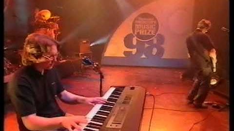 Gomez, interview and Whippin Piccadilly,  live at the Mercury Music Prize 1998
