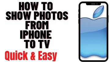 HOW TO SHOW PHOTOS FROM IPHONE TO TV