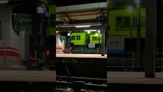 七尾線 521系 羽咋駅発車