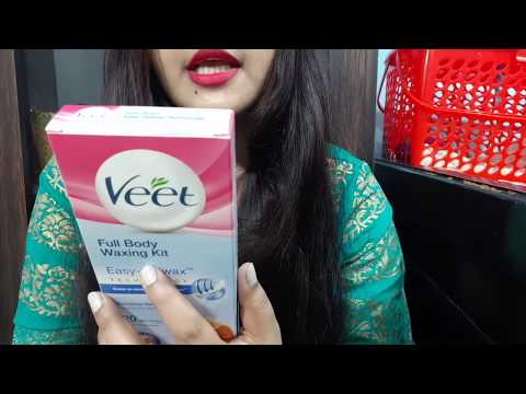 Veet full body waxing kit with easy gel wax technology for sensitive skin review, emergency waxing