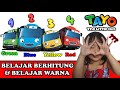 Belajar BERHITUNG dan Belajar WARNA dengan gambar lucu | Learn COLORS and Learn NUMBER TAYO