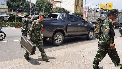 Đang phong tỏa hiện trường điều tra vụ nổ lớn trong Cục Thuế Bình Dương