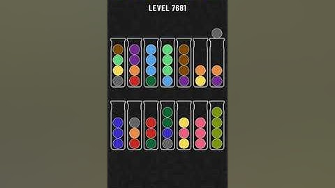 Ball Sort Puzzle Level 7681