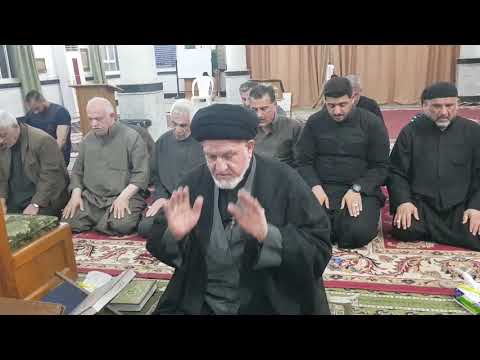 هكذا يصلي الشيعة الاثنى عشرية صلاة العشاء امام الجماعة سماحة السيد عزيز العميدي