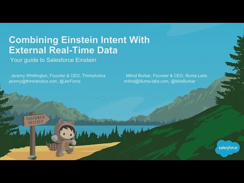 Combining Einstein Intent With External Real-Time Data