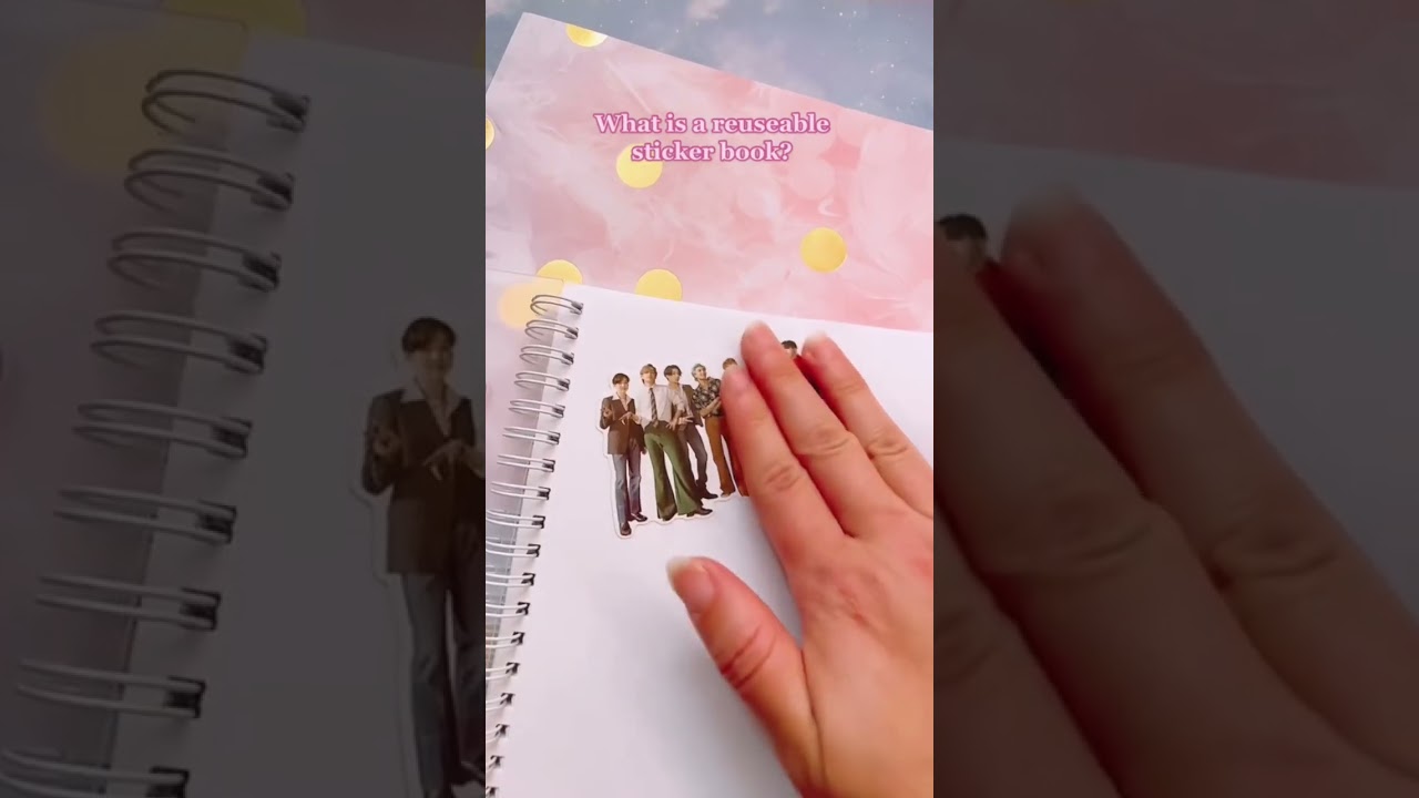 What is a Reusable Sticker Book?