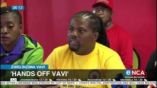 Zwelinzima Vavi | WATCH | 'Hands off Vavi'