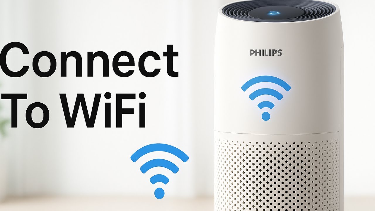 How To Connect PHILIPS AIR PURIFIER To WIFI - YouTube
