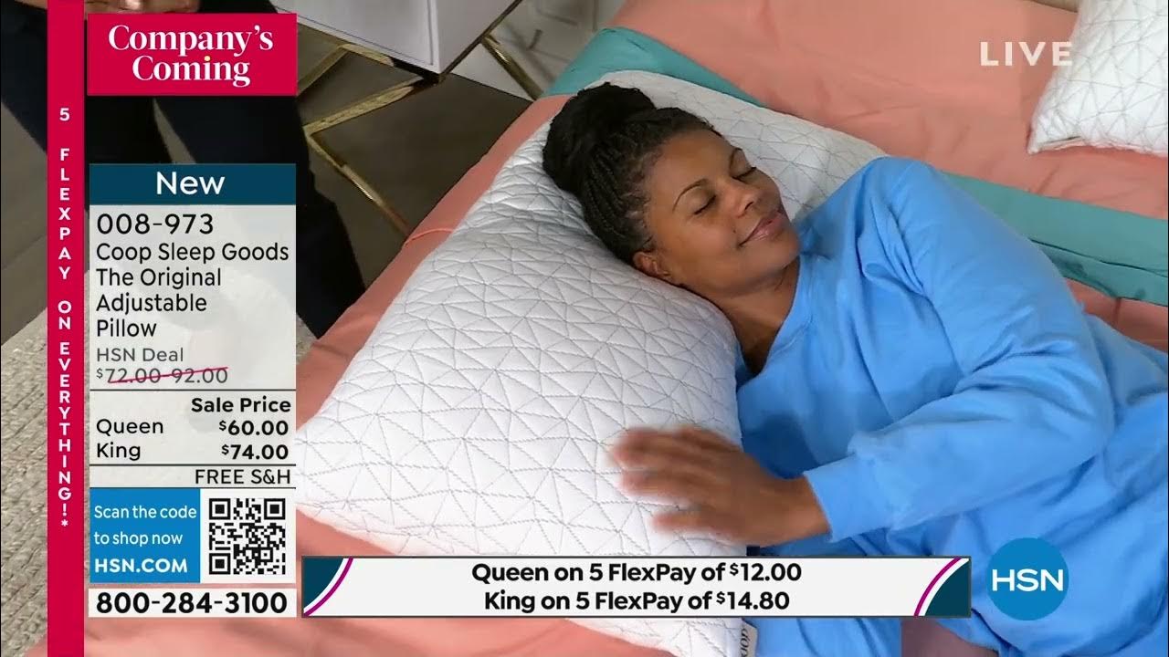 Coop Sleep Goods The Original Adjustable King Pillow