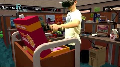 Job Simulator Virtual Reality - Mixed Reality