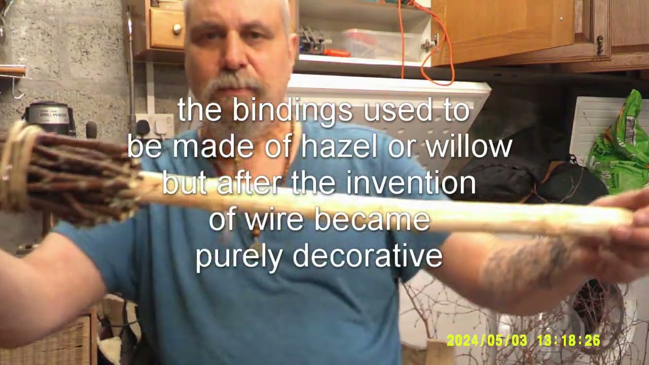 Making a traditional besom broom part 2