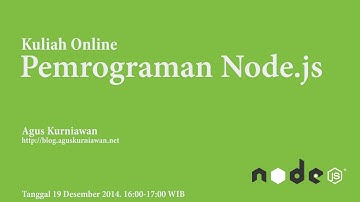 Kuliah Online:: Pemrograman Node.js