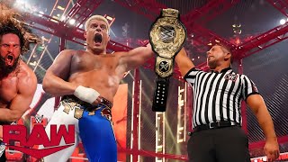 WWE 6 February 2024 Cody Rhodes Wins World Heavyweight Championship Vs Seth Rollins Full Match Raw