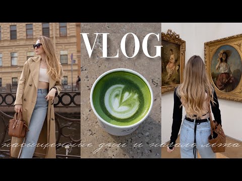 VLOG: друзья, начало лета и съёмки