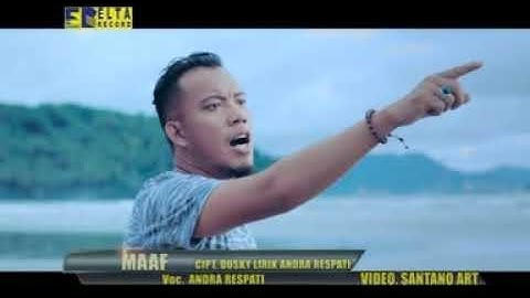 Andra Respati - Maaf (Official Music Video) Lagu Minang Terbaru 2019