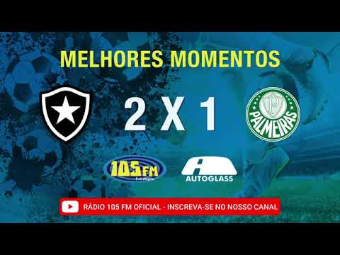 Melhores Momentos Botafogo 2 X 1 Palmeiras - YouTube