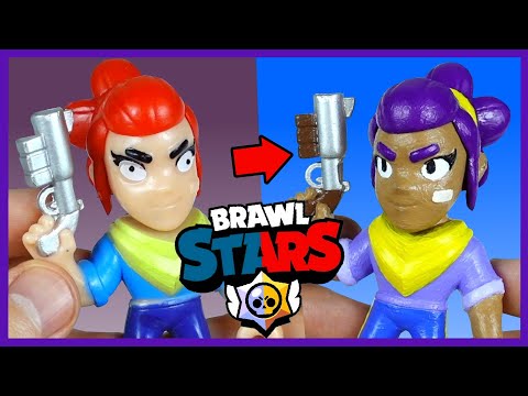 Видео: Brawl Stars. Раскрашиваем фигурки Бравлеров #2. Шелли и Беа из Бравл Старс.