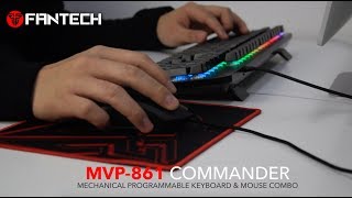 Mvp 861 Commander Mechanical Keyboard & Mouse Combo