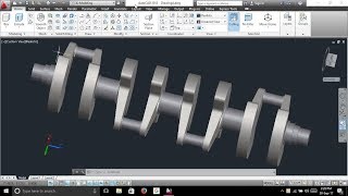 AutoCAD 3D Modeling Crankshaft by (ⓐⓤⓣⓞⓒⓐⓓⓒⓜⓓ) ✅
