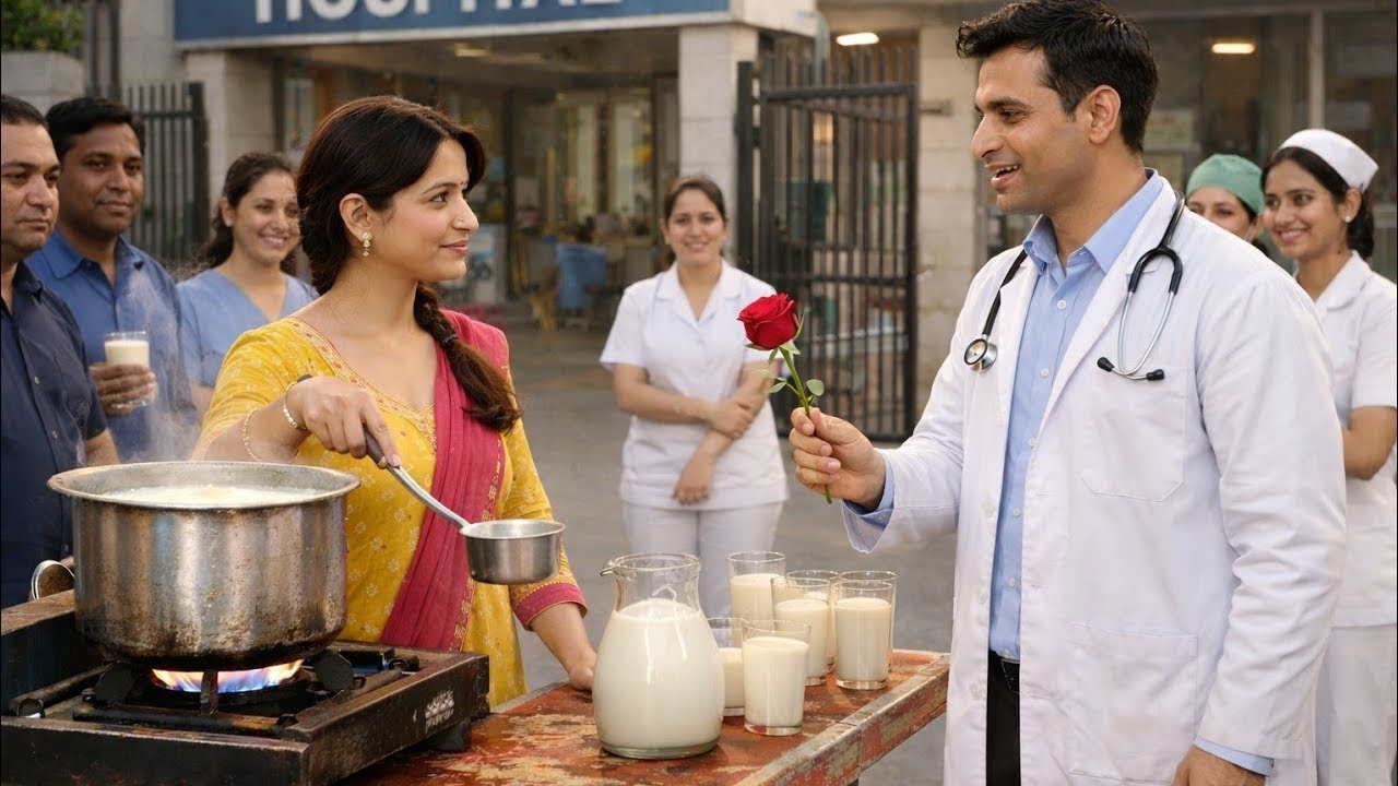 ডাক্তার দুধ বিক্রেতাকে জিজ্ঞাসা করলেন, তুমি কি আমাকে বিয়ে করবে? সত্য জানার পর, মানবতা কাঁদতে শুরু..