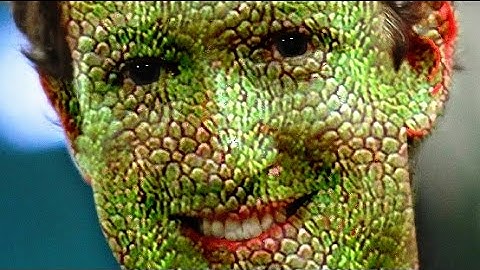 How to Apply a Lizard Skin to a Person in GIMP