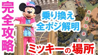 Discovering the Location of Mickey Mouse on All Routes
