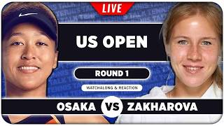 OSAKA vs ZAKHAROVA • US Open 2026 • LIVE Tennis Watchalong
