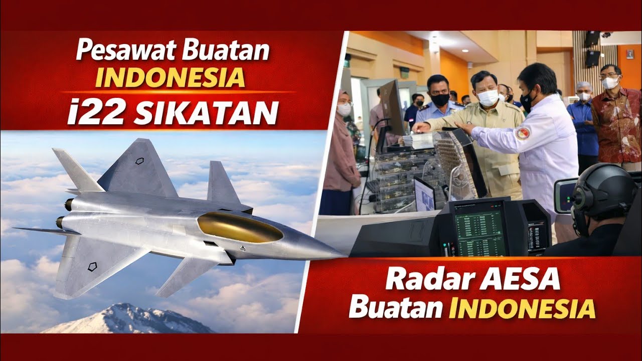 Pesawat Buatan Indonesia dan Radar AESA buatan Indonesia