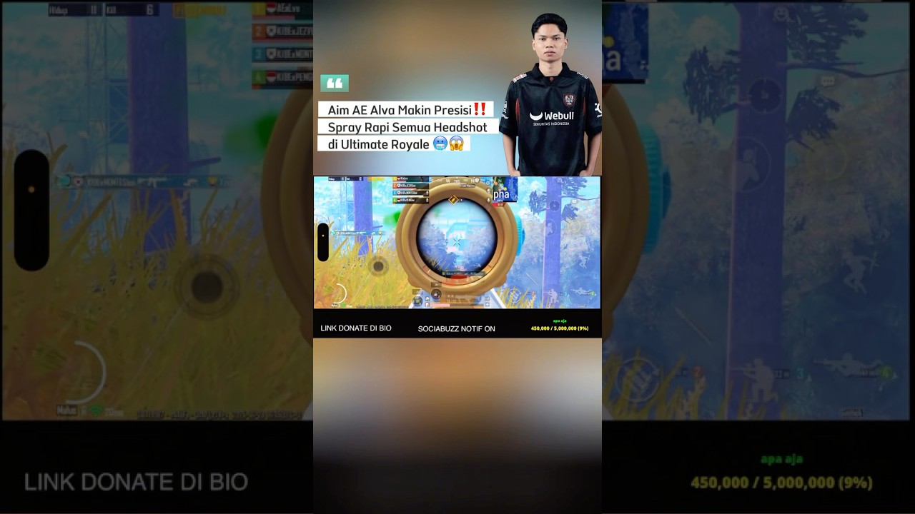 AE Alva Tunjukkan Akurasi Aim Saat Grinding UR 🥶😱 